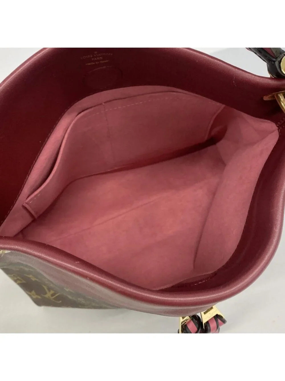 Louis Vuitton Handbag Monogram Tui Roulis Besace Rose Bruyer 2-Way